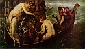 TINTORETTO (1518-1564) - The deliverance of Arsinoe